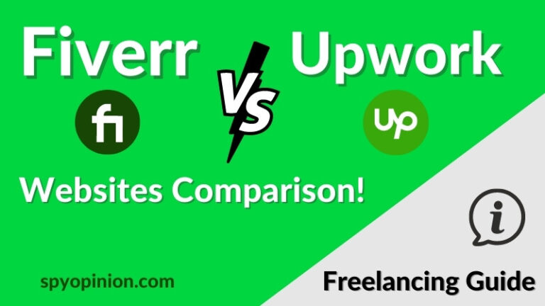 Fiverr Vs Upwork - Best Freelance Website For Remote Work